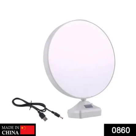 Personalized Round-Shaped Magic Mirror Photo Frame – Customized Gift for Special Occasions Size- (25x20cm) - Image 6
