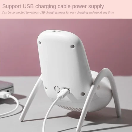 Portable Mobile Phone Holder Fan – Handheld, Multi-Function (Battery Not Include) - Image 2