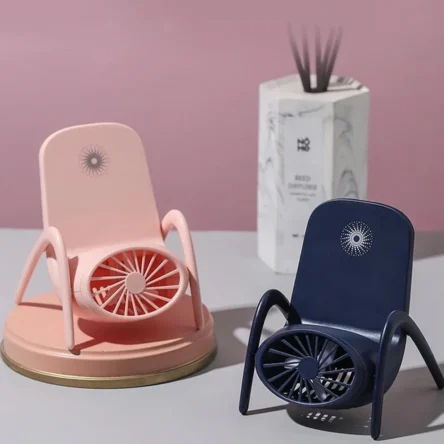 Portable Mobile Phone Holder Fan – Handheld, Multi-Function (Battery Not Include) - Image 7