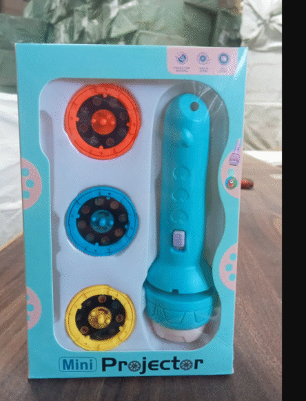 Mini Slide Projector for Kids with 3 Slide and Animated Pattern, Flashlight Torch for Kids, Projector Torch, Educational Learning Toy - Image 6