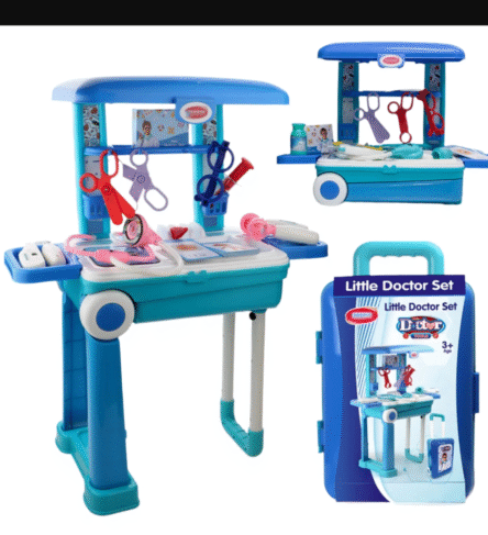 Premium Doctor Set Trolley Little Doctor Kids Toy (1 Set)