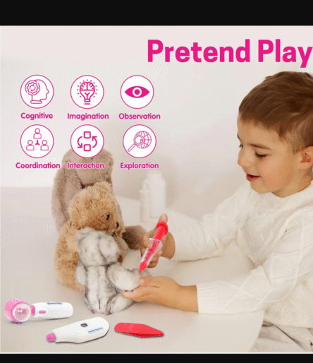Premium Doctor Set Trolley Little Doctor Kids Toy (1 Set) - Image 5