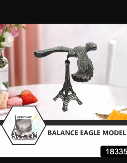 Balancing Bird Metal Eiffel Tower Statue Balance Eagle Toy (1 Set) - Image 8