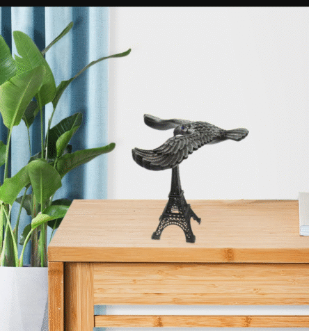 Balancing Bird Metal Eiffel Tower Statue Balance Eagle Toy (1 Set) - Image 9