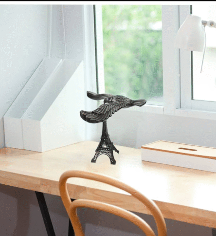Balancing Bird Metal Eiffel Tower Statue Balance Eagle Toy (1 Set) - Image 6