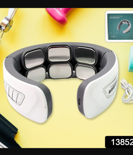 6 Heads Smart Electric Neck and Back Pulse Massager Wireless (1 Pc) - Image 6