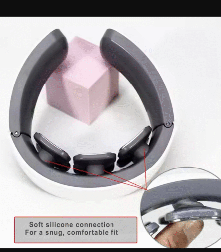 6 Heads Smart Electric Neck and Back Pulse Massager Wireless (1 Pc) - Image 5