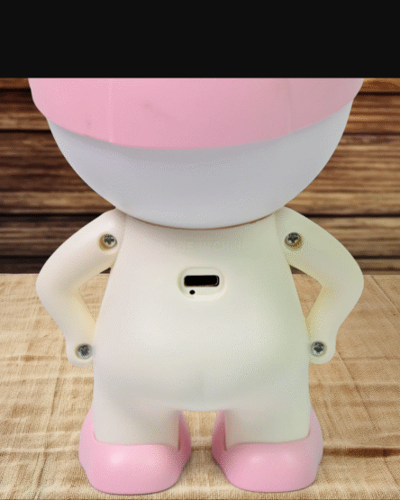 Cute Lovely Cartoon Design LED Desk Night Light With Plastic Head Cap (1 Pc) - Image 6