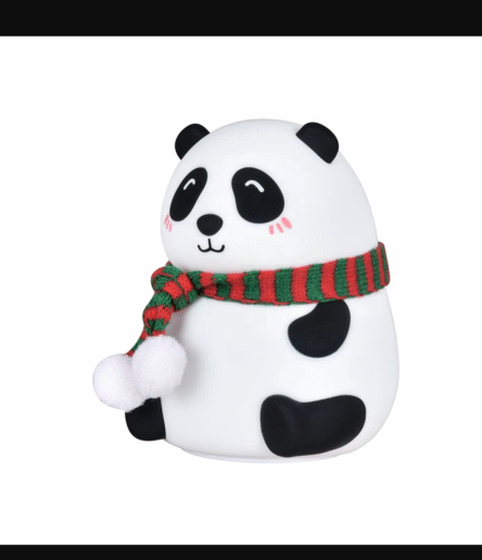Panda 7-Color LED Silicone Touch Lamp (1 Pc) - Image 9