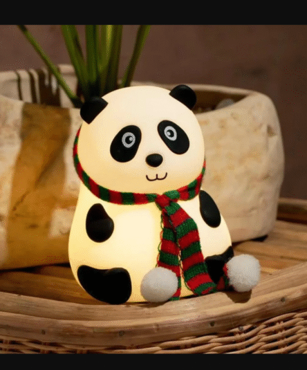 Panda 7-Color LED Silicone Touch Lamp (1 Pc) - Image 4