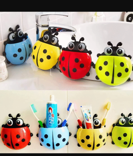 Ladybug Toothbrush Holder (1 Pc) - Image 3