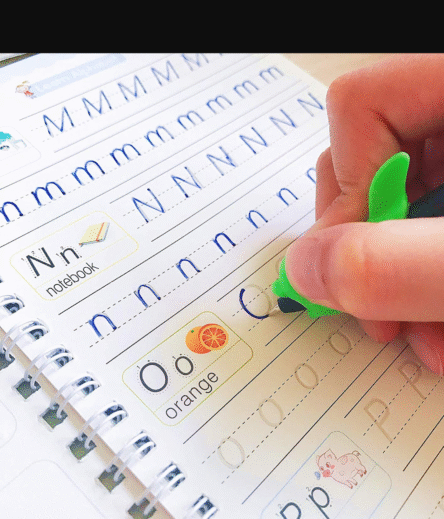 4 Pc Magic Copybook widely used by kids, children's and even adults also to write down important things over it while emergencies etc. - Image 8