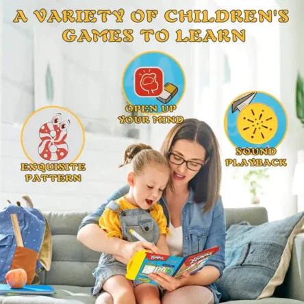 Musical Learning Study Book with Numbers, Letters - Image 4