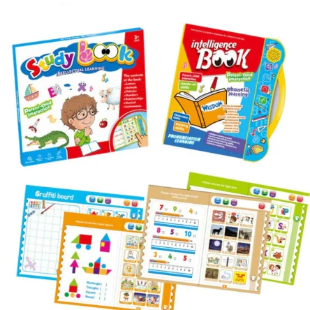 Musical Learning Study Book with Numbers, Letters - Image 2