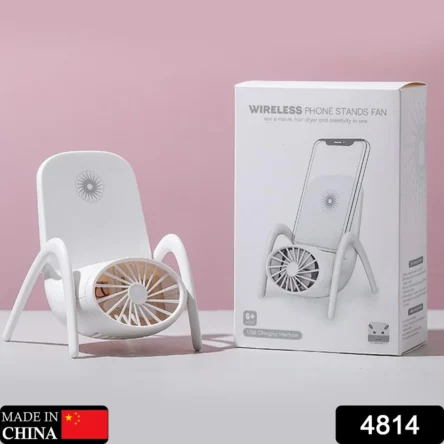 Portable Mobile Phone Holder Fan – Handheld, Multi-Function (Battery Not Include) - Image 6